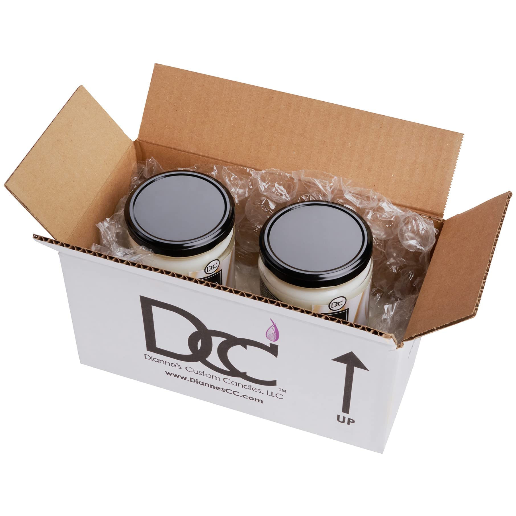 Vanilla Two Pack Odor Eliminating Highly Fragranced Candle - Eliminates 95% of Pet, Smoke, Food, and Other Smells Quickly - Up t